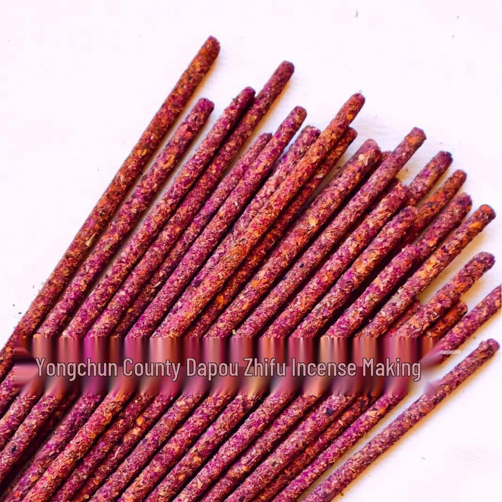 Handmade Flower Petal Incense Sticks: Rose, Jasmine, Gardenia, Osmanthus, Lavender - Ideal for Home Use