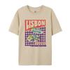 Lisbon Seafood Graphic Tees Women Retro Cute Aesthetic Foodie TShirt Sardine Oyster T Shirt Unisex Summer Loose Vacation Tops