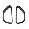 2Pcs Front Bumper Fog Light Bezel Cover Trim Fog Lamp Frame Black for Jeep Grand Cherokee 2014 2015 2016 2017