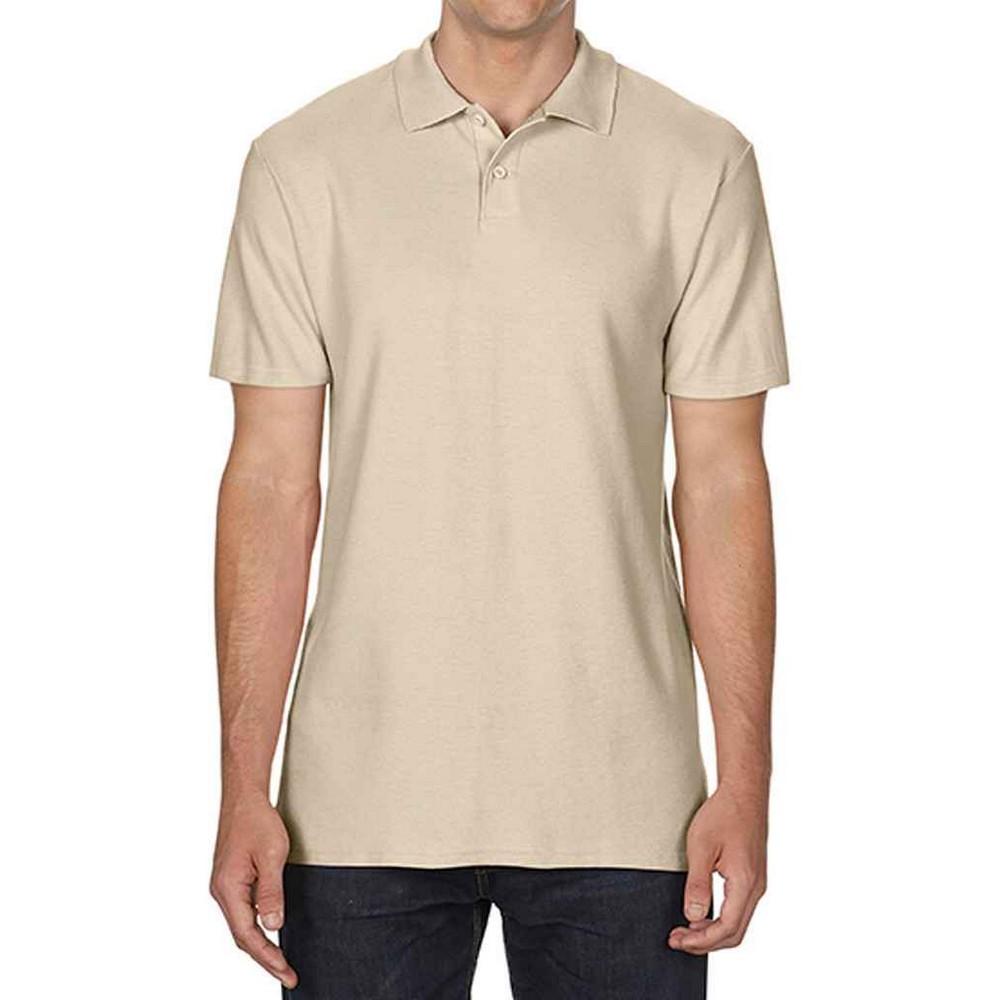Gildan Mens SoftStyle Double Pique Polo Shirt