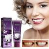 3PCS V34 Purple Toothpaste Mousse Teeth Cleaning Whitening Toothpaste Yellow Teeth Removing Tooth Stains Oral Cleaning Hygiene NEW