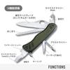VICTORINOX Soldier Knife Swiss Army Knife Knife with Large Blade and Phillips Head with 10 Functions Multi-Function Screwdriver, Swiss-Made Multi-Tool