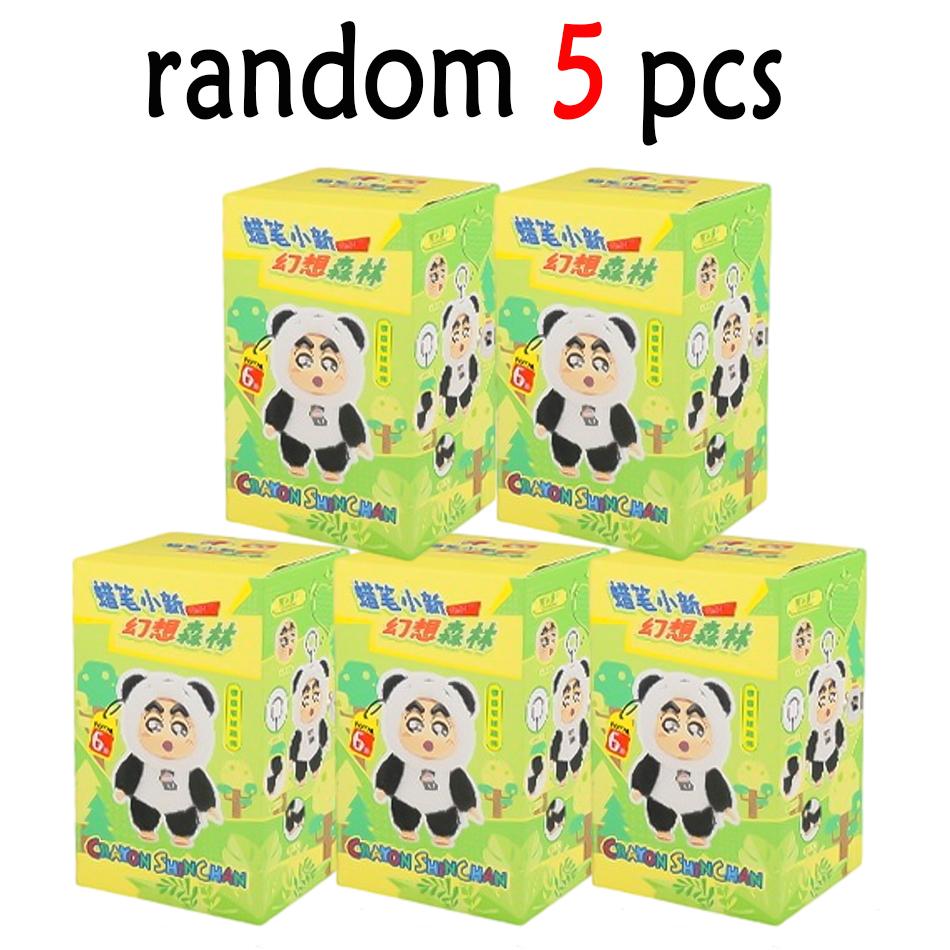 kawayi Crayon Shin-chan Plush Vinyl Figure Blind Box Fantasy Forest Series 26cm Large Doll/19cm Hanging Doll Mystery Box