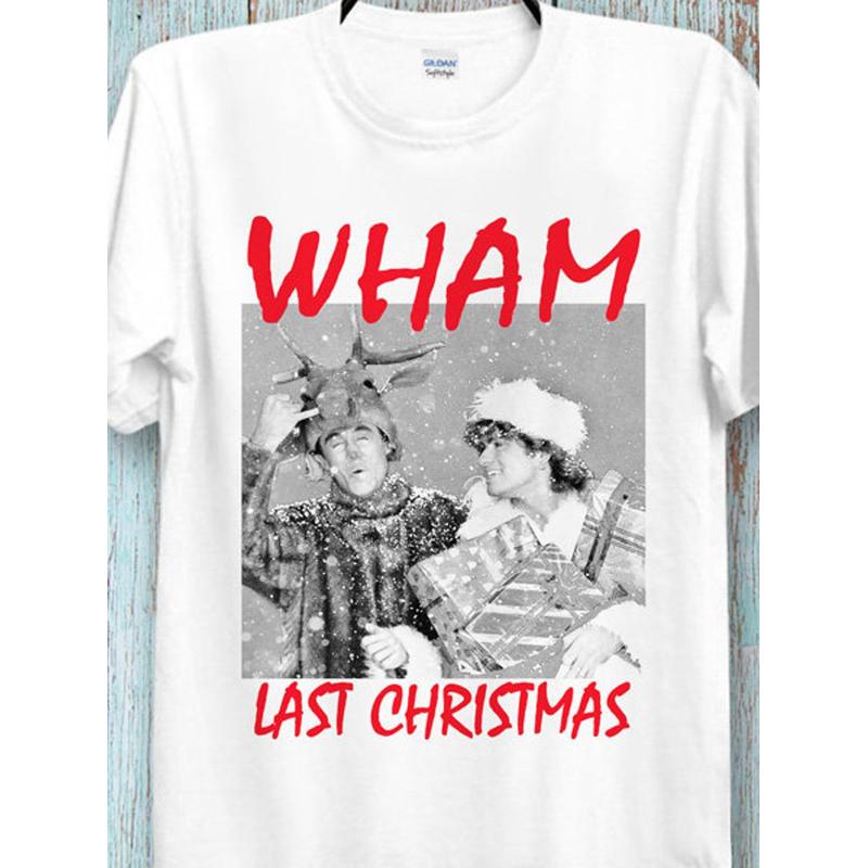 WHAM Last Christmas T Shirt New Year & Christmas Tee Top Cool Ideal Gift Tee Top for Ladies and Gentlemen