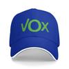 Custom Punk Spanish Proud Baseball Cap Unisex Women Adjustable Spain Flag Voxs Dad Hat Outdoor