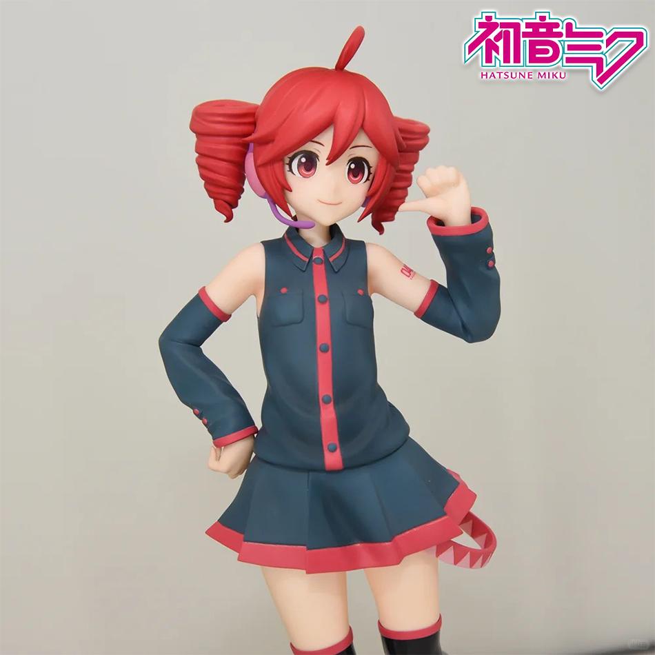 Virtual Idol Hatsune Miku Bust Kasane Teto Chokonose Figurine Anime Collectible Pvc Desk Pc Case Auto Interior Room Decoration