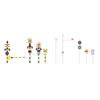 TOMYTEC TOMIX N Gauge Railroad Crossing Kit Type Diorama Supplies 3281