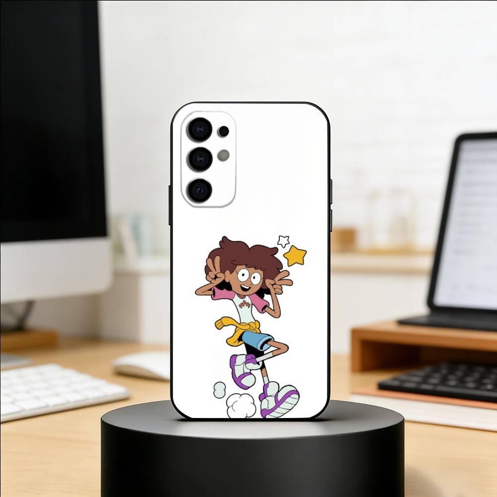 Amphibia Anne Boonchuy Phone Case Black Silicone Soft For Samsung S25,S24,S21,S22,S23,S30,Ultra,S20,Plus,Fe,Lite Samsung S24