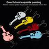 5Pcs 5.4CM/11G Guitar Spinner Blade Lure with Hook Metal Rotating Sequin Spinner Bait Saltwater Freshwater Trout Perch Pike Bass Fishing Accessories