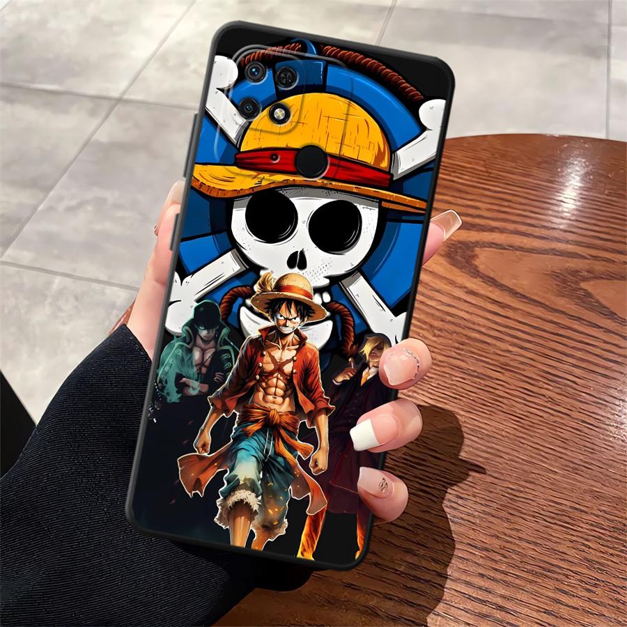 Case for Xiaomi Redmi 14C K40 K80 Pro 9 A3 A4 A5 12C A1 A2 Plus 10 13C Funda Phone Cover One Piece Fashion Luffy Zoro