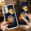 Phone Case: 2D Flat Samsung Galaxy A34 A35 M05 M06 S20 S22 S21 FE Plus 5G Tiered Protective Case, Autumn Leaf Orange, Christmas and Halloween Gift