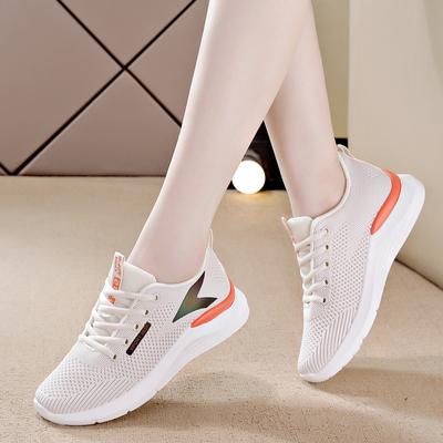 Spor Ayakkabı Kadın Nefes Alabilen File Koşu Ayakkabıları Yumuşak Platform Ayakkabılar Bağcıklı Günlük Spor Ayakkabılar Kadın Yürüyüş Ayakkabıları Tenis Feminino