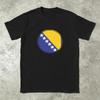 Vintage T Shirt Summer Bosnia And Herzegovina Flag Novelty Tshirts Cotton Tee Shirt For Unisex Y2k Classic Lshort Sleeve Top Tees