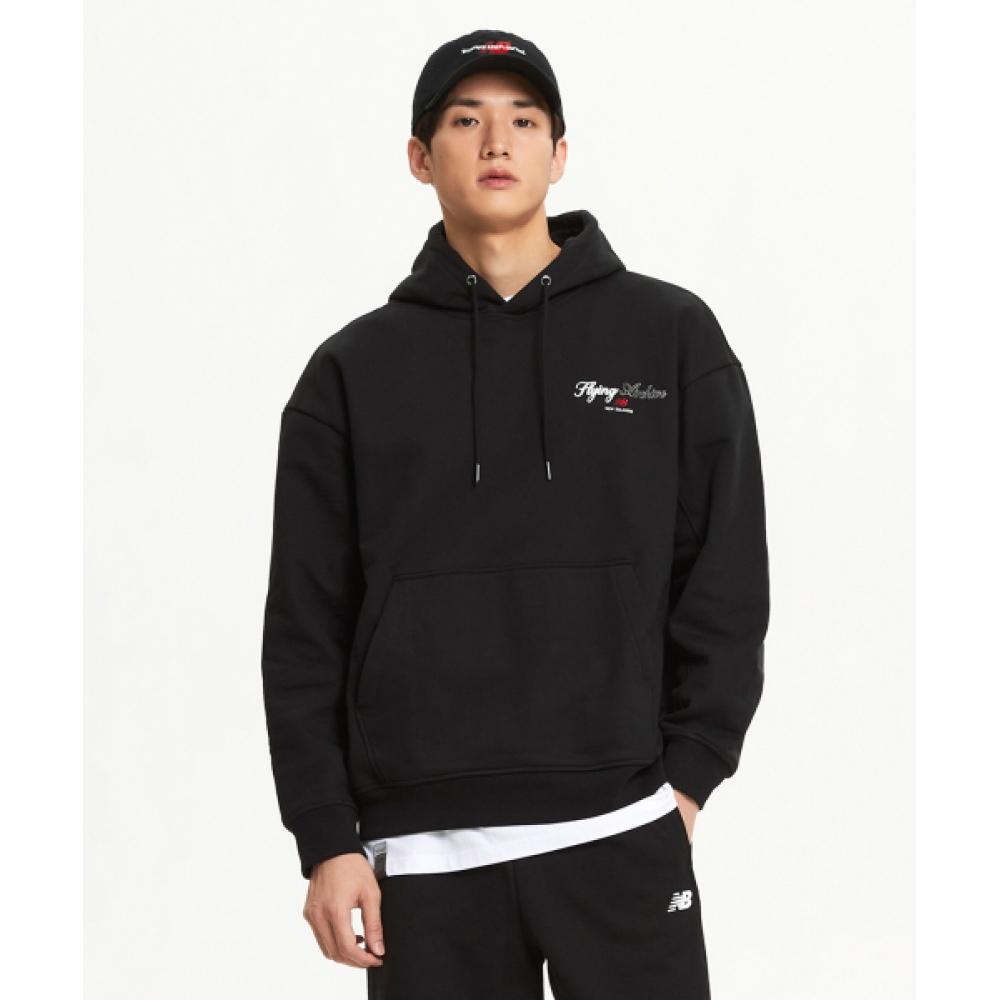 

New Balance Nbn0e41903 Uni Flying Brushed Hoodie Black (19)BLACK/S(090)
