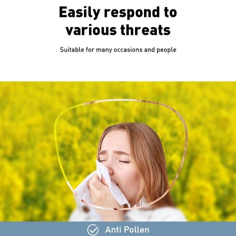 2 Stück Schutzbrillen Beschlagsfreie Schutzbrillen Blaulichtfilterbrillen Anti-Pollen-Brillen