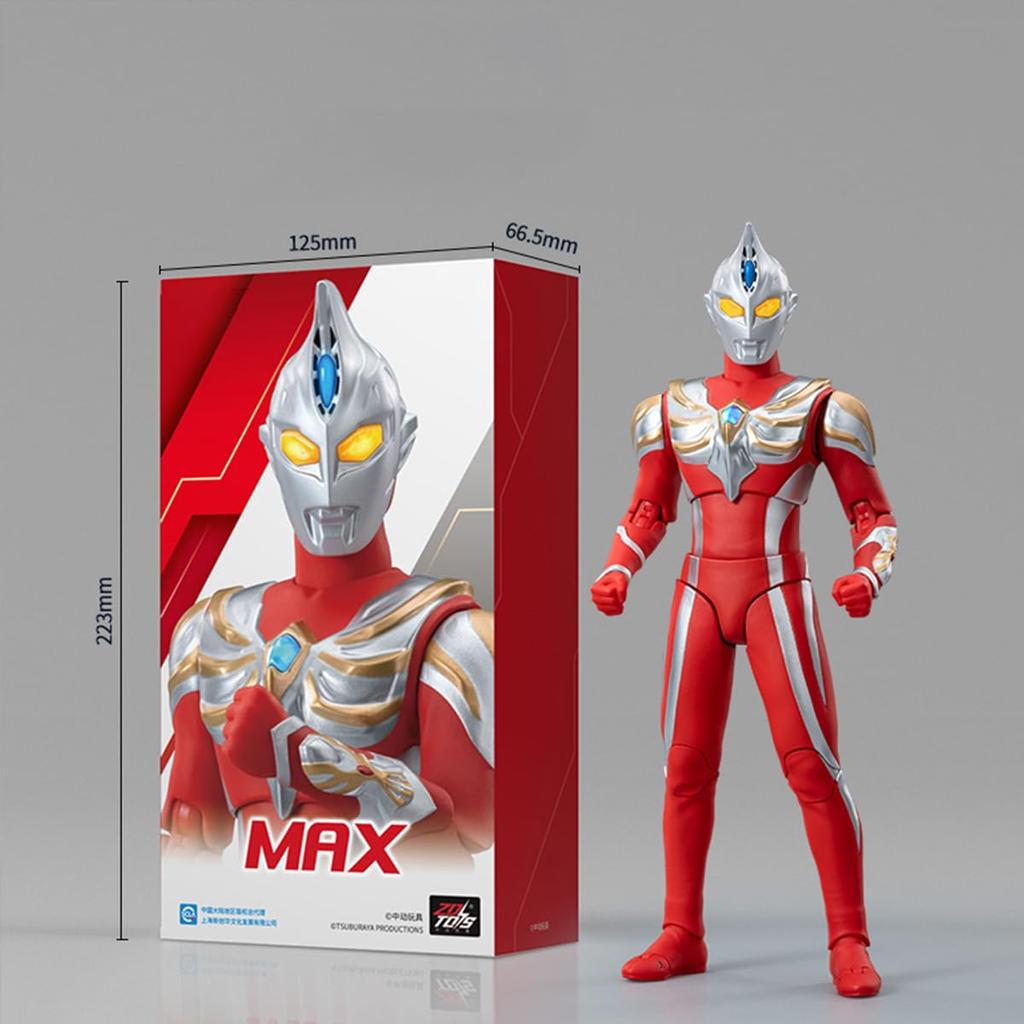 HiPlay Medium Moving Toys Max Ultraman Movable Figure Painted Finished Product 1/10 UL-A12