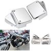 Left & Right Battery Fairing Covers Side Panel Oil Tank Cover Fit for Honda Shadow Spirit VT750 DC 2000-2009 / Black Widow 2000-2007(Not Fit for