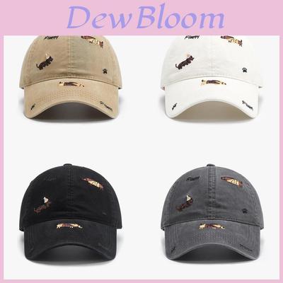 Tierstickerei Baumwoll-Baseballkappe Für Outdoor-Reisen Sonnenschutz