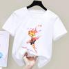 Sommar KPop Demon Hunters T-shirt Huntrix Barn Pojkar Kläder Flickor T-shirt Anime Topp