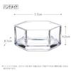 Toyo Sasaki Glass Dessert Cup Amuse Flower Decoration Tray Large Small Item Dish Plate Dish TS44047