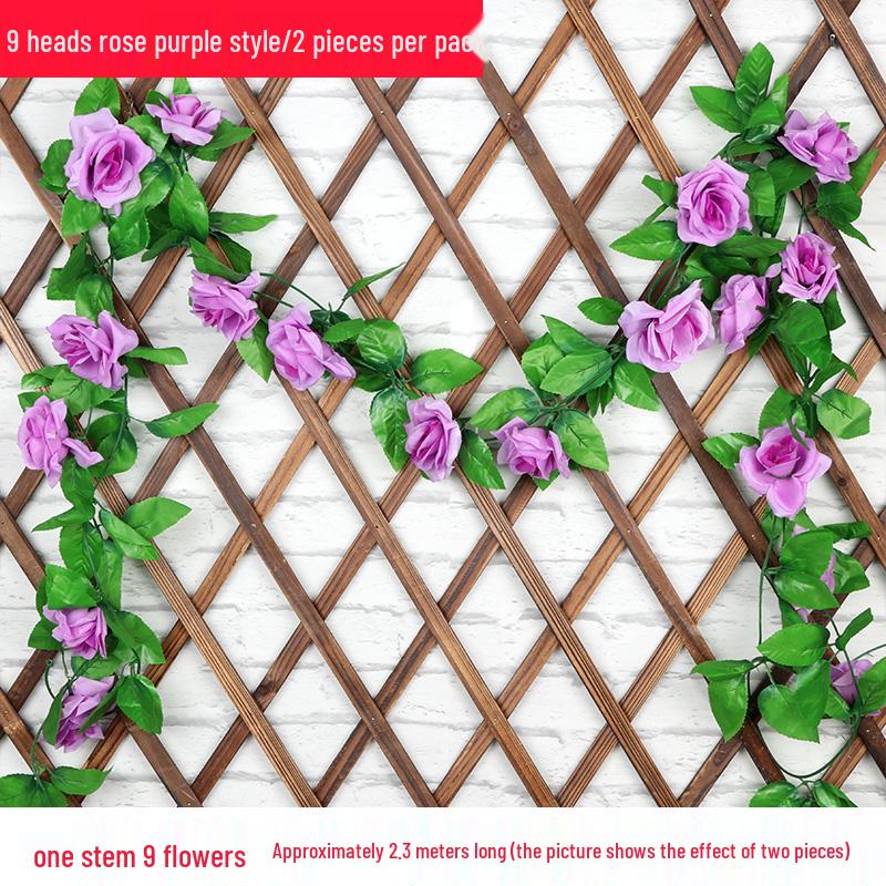 Artificial Rose Garland for Wall Hanging and Indoor Decor