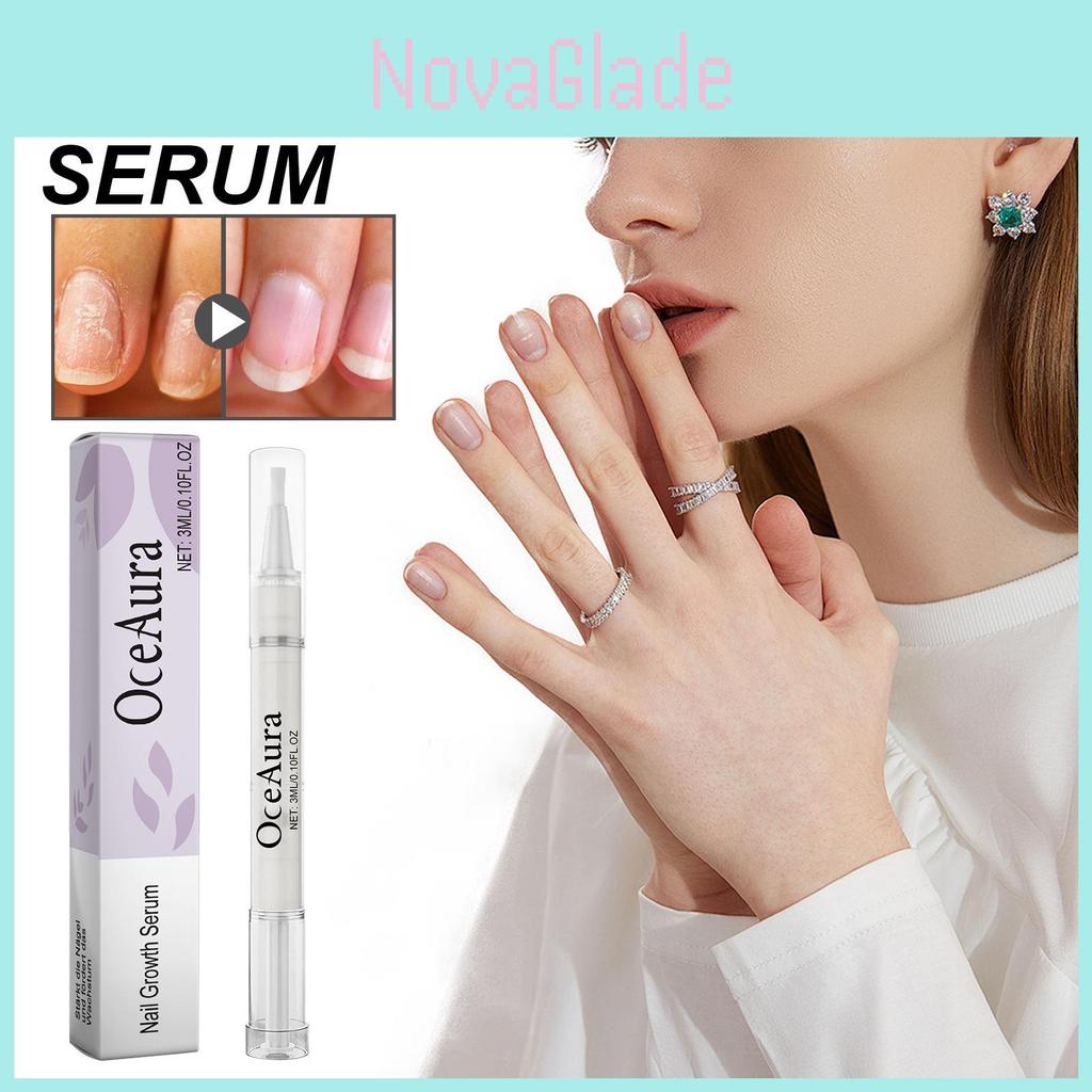 Oceaura Nagelpflege-Essenz Nährendes Feuchtigkeitsspendendes Stärkendes Serum Für Gesunde Nägel