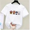 Anpanunisex Anime Unisex Unisex Child Short Sleeves TShirt ParentChild Summer Casual Graphic Y2k Clothes New Arrival Tee Tops