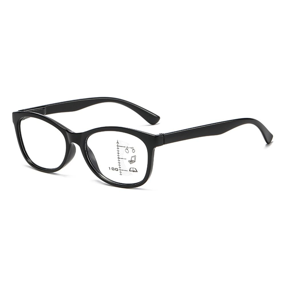 Hyperopie-Brille, progressive Multifokus-Lesebrille für Frauen, Anti-Blaulicht-Nah-Fern-Presbyopie-Brille