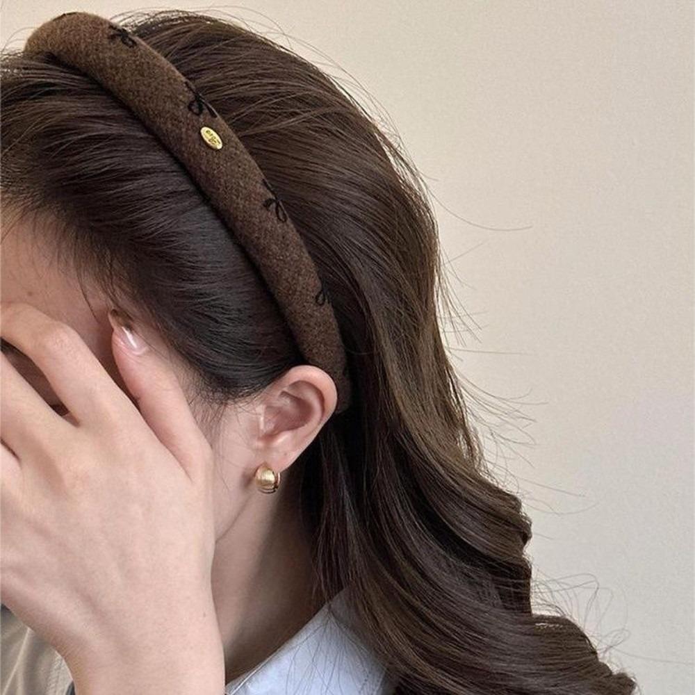 Vintage High Cranium Headbands Elegant Hairpin Hair Hoop Women Hair Accessories