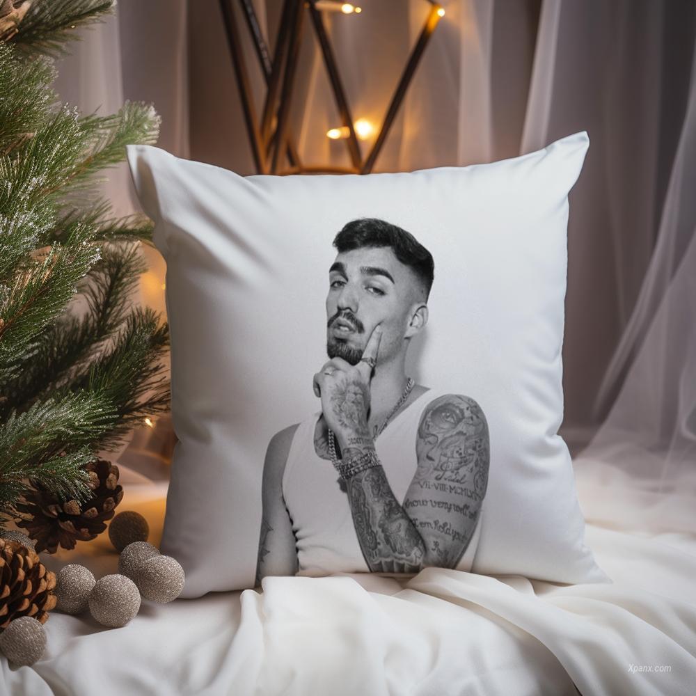 

Rels B Skinny Flakk Cushion Cover Premium Comfort Reversible Pillow Cove -Two in One Design for Any Room & Car Interior 12x12Inch