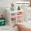 Modular Plastic Desk Organizer and Cosmetic Storage Box