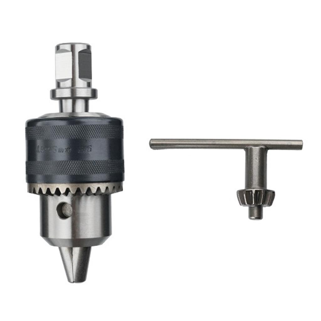 Convertible Drill Chuck Adapter with Shank for Various Clamping Ranges Increase Productivity Long Lasts