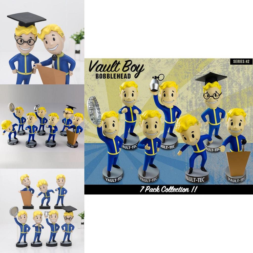 Collectible Fallout 4 Vault Boy Bobblehead Perfect For Gaming And Anime Enthusiasts
