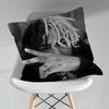 Rap XXxxtentacion Singer Various Sizes Square Pillow Case For Car Home Bedchamber Decor Birthday Gift