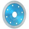 Diamantsägeblatt Schneiden Porzellanfliese Keramik Granit Marmor Ziegel Schleifen Polieren 4 Zoll Blau