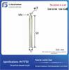 Acrylic Photo Frame with Adjustable Stainless Steel Stand