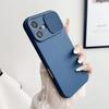 Slide Camera Protector Push Window Case For iPhone 16E 16 15 14 Plus 13 12 Mini 11 Pro Max X XR XS Max Shockproof Soft Cover