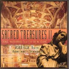 CD VARIOUS - Sacred Treasures II: Choral Masterw 2HOS11112 Hearts Of Space 1999 US Classical Used