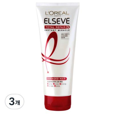 L'Oréal Paris Total Repair 5 Instant Miracle Hair Pack, 170ml, 3 Packs