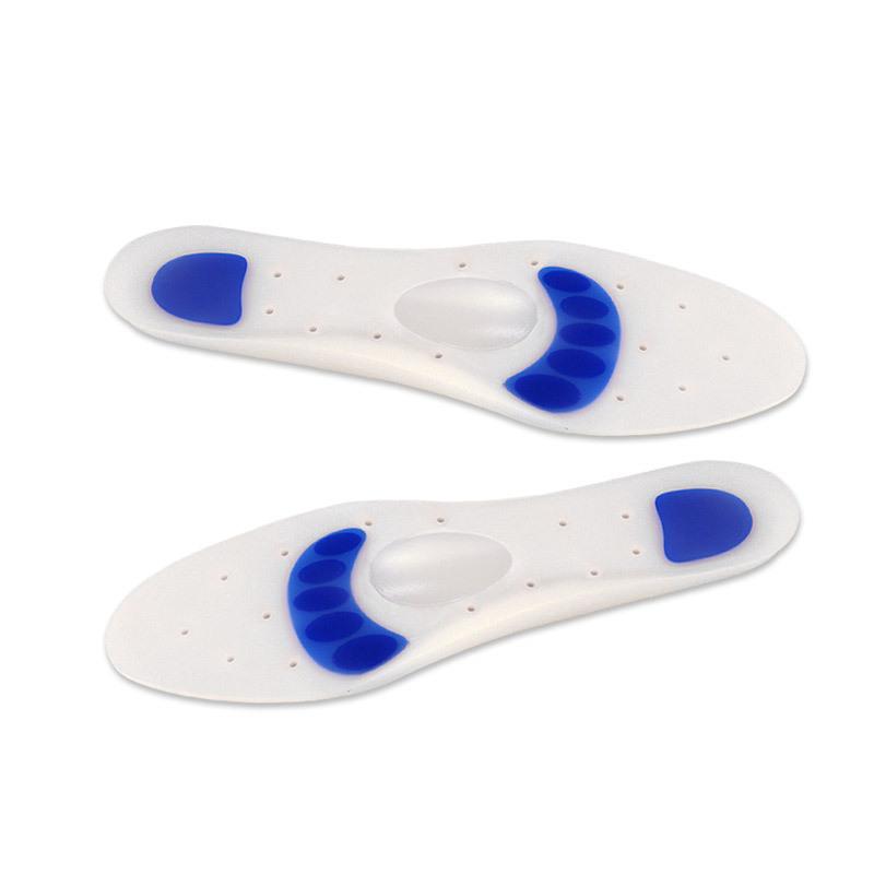 

Perforated Silicone Full Pad, Heel Insole Sports Shock-absorbing Soft Insole, Men s Casual Insole, Women s High Heel Full Pad 45/46