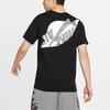 Jordan T Shirts Men's Black Crew Neck Moderate Straight Fit DA6772-010
