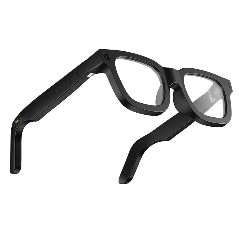 E02C Smart Glasses: Touch-Control, 4-Color Change, 800W HD, Voice Wake-Up, AI Photo Recognition