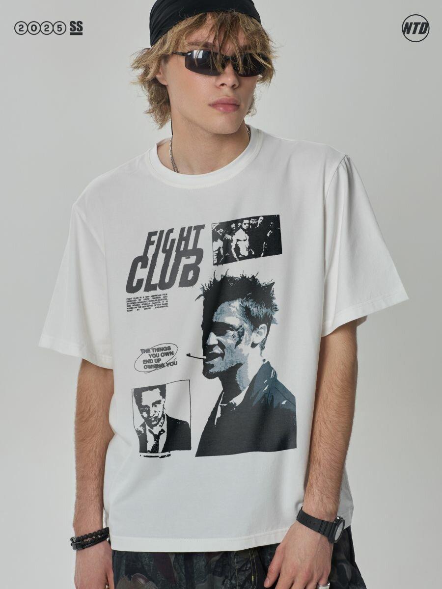 BORDSHOP oversize sur skulls T-shirt XL