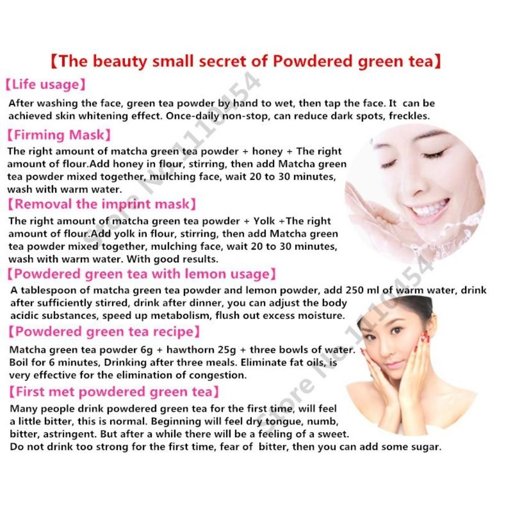 Organic Matcha Green Tea Powder 80g Natural Weight Loss Slimming Tea Premium