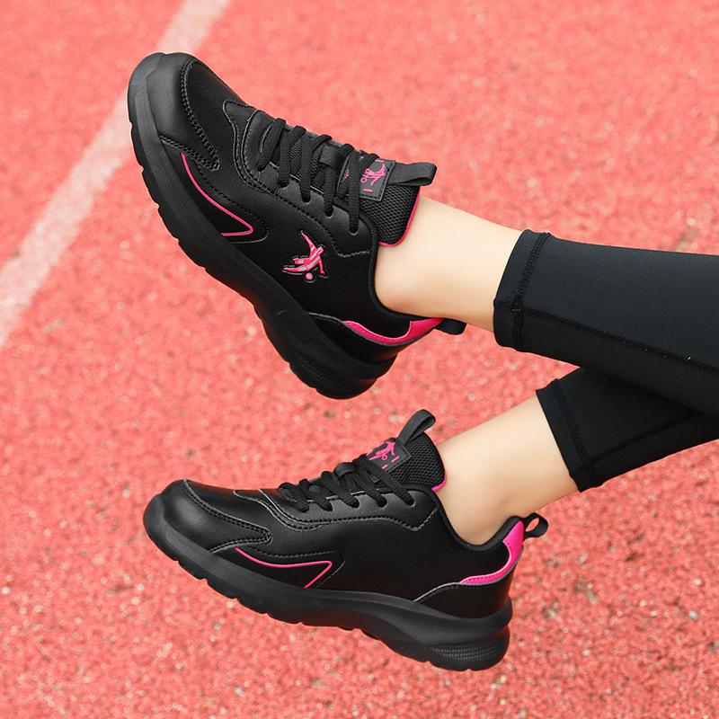 Joni Danlai shoes sports shoes autumn and winter new casual shoes leather waterproof running shoes wear-resistant non-slip travel shoes
