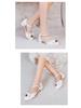 Girls' Cute Lolita Mid-Heel Sandals for Ages 8-9 - 2021 Summer Style