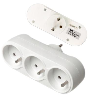 Triple Thief Electric Splitter 3x2PZ