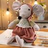 42 cm Peluche Carini di Topo Bambole Topo Animali Vestite Adorabilmente Peluche Morbido Regali di Compleanno per Bambini 1 Pezzo Regalo di Natale