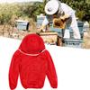Beekeeping Tools Professional Beekeeping Protective Jacket Beekeeper Veil Suit SmockRed