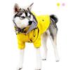 Wasserdichte Winddichte Hochwertige Hundemantel für Kleine Mittlere Große Hunde - Sport Hoodie Stil Regenmantel Hundekleidung